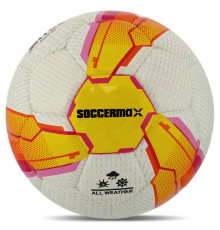 М'яч футбольний SOCCERMAX FIFA №5 PU кольори в асортименті