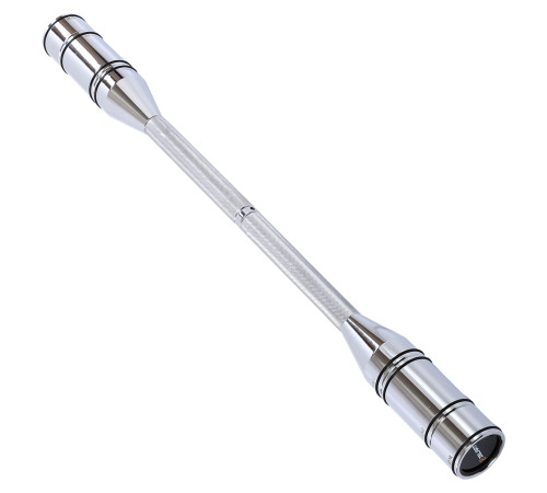Бита стальная булава для кроссфита раздвижная Adjustable Macebell MDbuddy 1шт вес 12кг хром