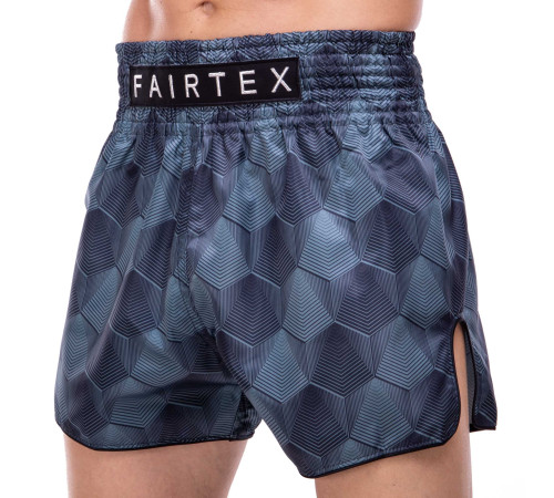 Шорти для тайського боксу та кікбоксингу FAIRTEX BLACK/MINT M-XL чорний-м'ятний