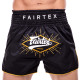 Шорти для тайського боксу та кікбоксингу FAIRTEX BLACK/YELLOW S-XL чорний-жовтий