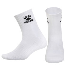 Шкарпетки спортивні унісекс високі KELME CLASSIC розмір M-L білий
