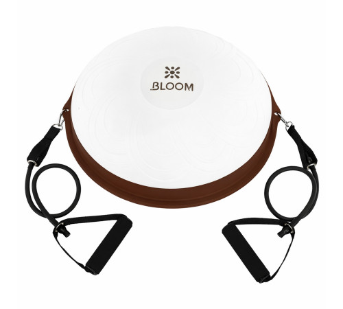 Балансировочная платформа полусфера BOSU с эспандерами BOSU BLOOM BALANCE TRAINER цвета в ассортименте