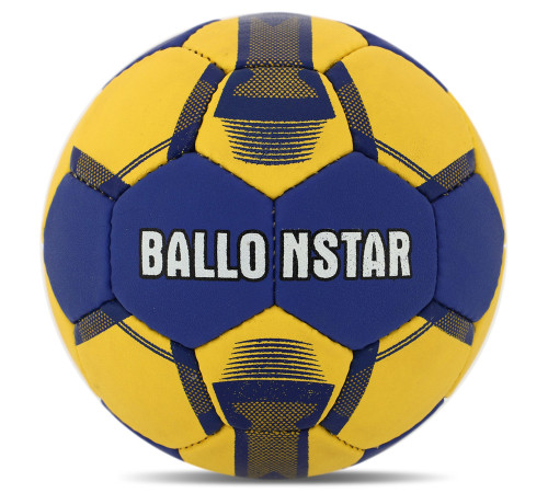 М'яч гандбольний BALLONSTAR розмір 1 синій-жовтий