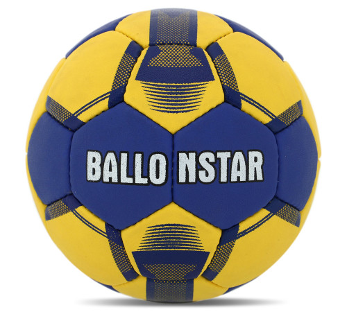 М'яч гандбольний BALLONSTAR размер 3 синій-жовтий