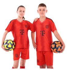 Форма футбольна дитяча із символікою футбольного клубу BAYERN MUNCHEN домашня 2025 SP-Sport 20-28 червоний