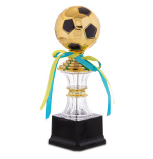 Кубок спортивный наградной Футбол SP-Sport BALL высота 28см золото