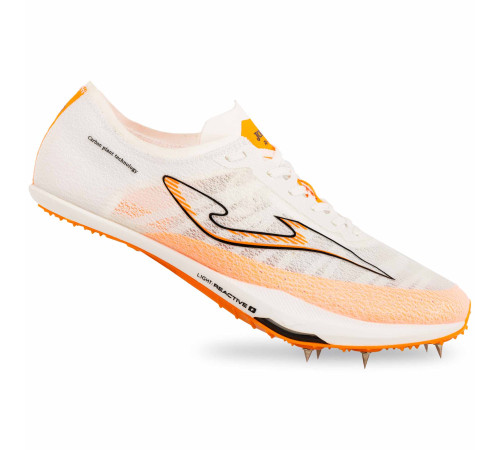 Шиповки для легкой атлетики Joma R.R 1100 SPIKES размер 35-43 белый-оранжевый