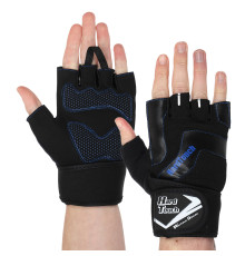 Рукавиці спортивні HARD TOUCH S-XL чорний
