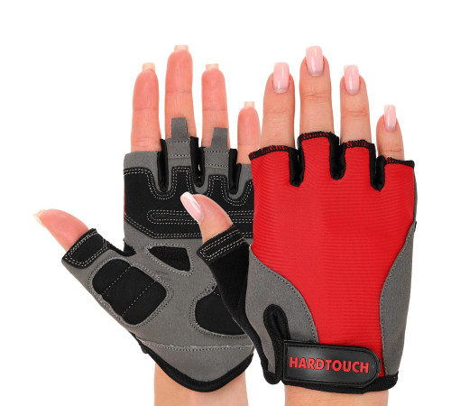 Перчатки для фитнеса и тренировок HARD TOUCH S-XL цвета в ассортименте
