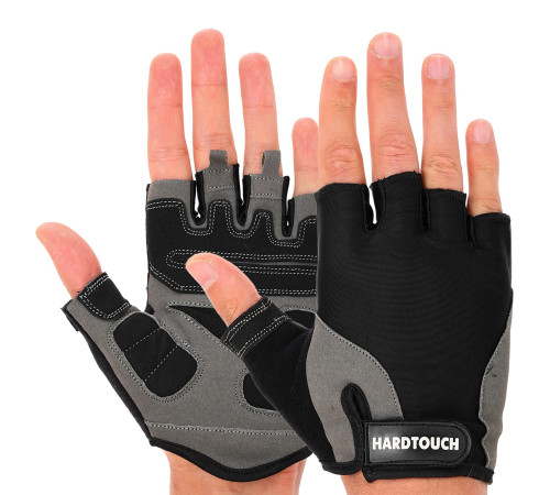 Перчатки для фитнеса и тренировок HARD TOUCH S-XL цвета в ассортименте