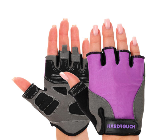 Перчатки для фитнеса и тренировок HARD TOUCH S-XL цвета в ассортименте