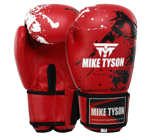 Рукавиці боксерські на липучці PVC MIKE TYSON 10-14 унцій кольори в асортименті