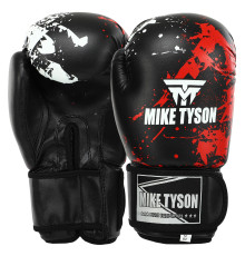 Рукавиці боксерські на липучці PVC MIKE TYSON 10-14 унцій кольори в асортименті