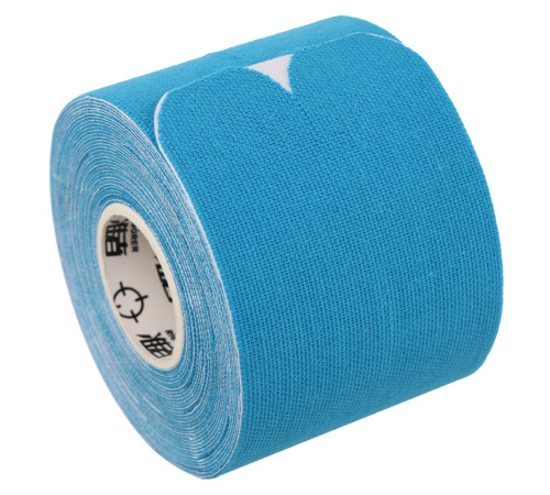 Кінезіо тейп преднарізаний для обличчя та тіла Kinesio tape RIGORER 20 штук кольори в асортименті