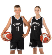Форма баскетбольна дитяча NBA клуб Brooklyn Nets 11 S-2XL кольори в асортименті