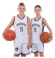 Форма баскетбольна дитяча NBA клуб Brooklyn Nets 11 S-2XL білий