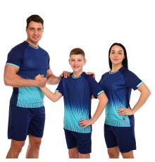 Форма футбольна комплект футболка та шорти LIDONG 4XS-2XL кольори в асортименті