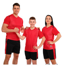 Форма футбольна комплект футболка та шорти LIDONG 4XS-2XL кольори в асортименті