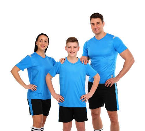 Форма футбольна комплект футболка та шорти LIDONG 4XS-2XL кольори в асортименті