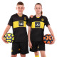 Форма футбольна дитяча із символікою футбольного клубу BORUSSIA DORTMUND гостьова 2025 SP-Sport 20-28 чорний-жовтий