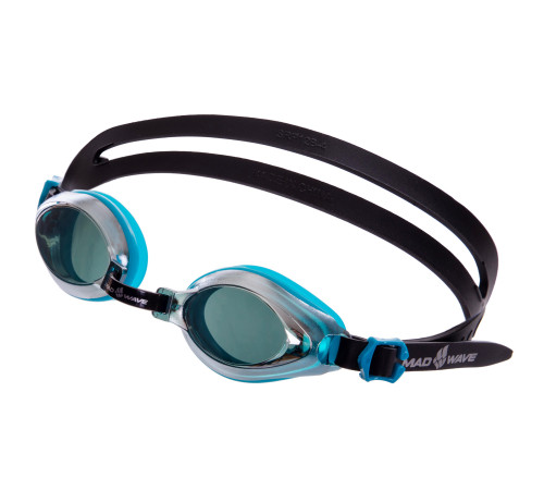 Очки для плавания юниорские зеркальные линзы MadWave AQUA MIRROR JUNIOR цвета в ассортименте