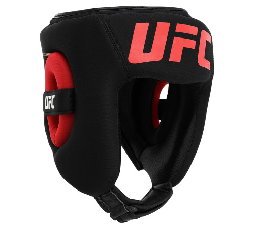Шлем боксерский открытый неопреновый UFC PRO S-M черный