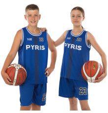Форма баскетбольна дитяча NBA клуб Pyris 23 M-2XL кольори в асортименті