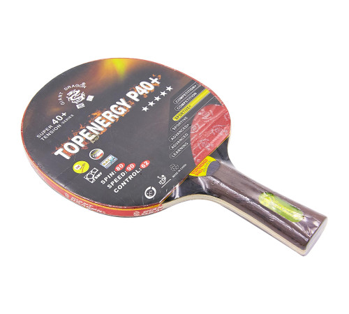 Ракетка для настільного тенісу GIANT DRAGON TOPENERGY P40+ 5star ST12501P40