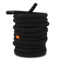 Канат для кросфіту Combat Battle Rope SP-Planeta 12м чорний