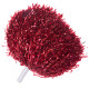 Помпон нитевидный блестящий для чирлидинга и танцев с ручкой SP-Sport Pom-Poms 1шт цвета в ассортименте