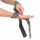 Лямки для тяги LEATHER LIFTING STRAP EZOUS 2шт сірий
