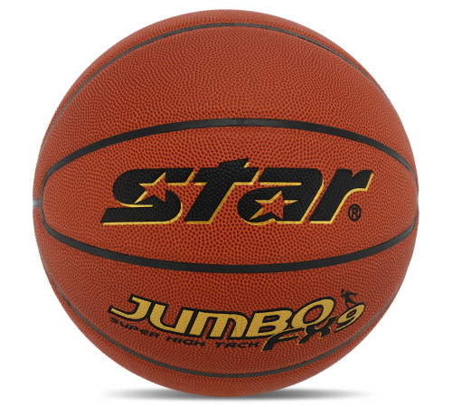 М'яч баскетбольний STAR JUMBO FX9 розмір 7 помаранчевий