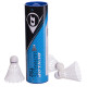 Воланы для бадминтона нейлоновые 6штук DUNLOP ULTRAFLITE TS2 MED белый