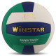 М'яч волейбольний WINSTAR №5 PU білий-синій-зелений