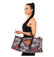 Сумка для йоги SP-Sport DoYourYoga Yoga bag сірий-помаранчевий