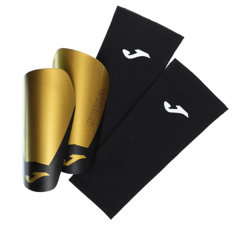 Щитки футбольні із тримачем щитків у комплекті Joma J-PRO ORO M-L золотий-чорний
