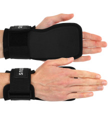 Накладки для підтягування та тяги SOFT HAND GRIPS EZOUS 2шт чорний