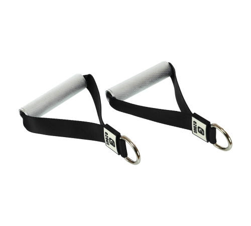 Ручки для тяги рукоятки для тренажеров ALUMINUM HANDLES EZOUS 2шт черный
