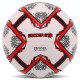 М'яч футбольний гібридна зшивка HYBRID SOCCER STAR №5 PU білий-червоний