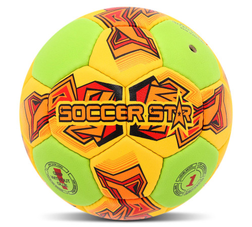 Мяч гандбольный SOCCER STAR размер 1 желтый-салатовый
