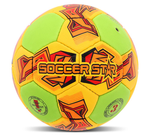 Мяч гандбольный SOCCER STAR размер 3 желтый-салатовый