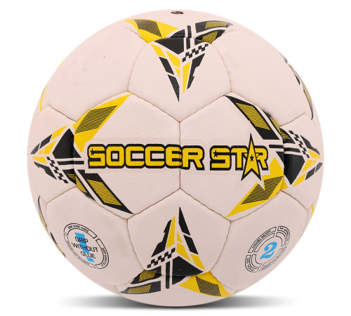 Мяч гандбольный SOCCER STAR размер 2 белый-желтый
