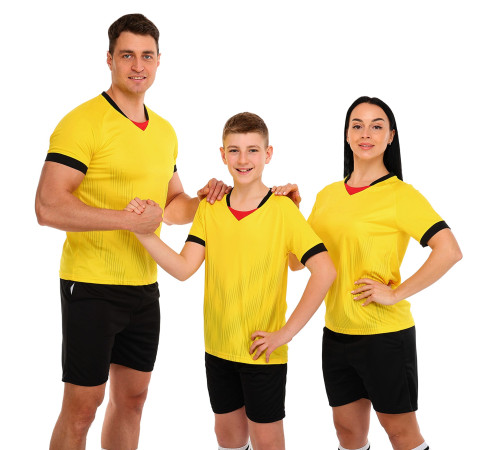 Форма футбольна комплект футболка та шорти LIDONG 3XS-3XL кольори в асортименті