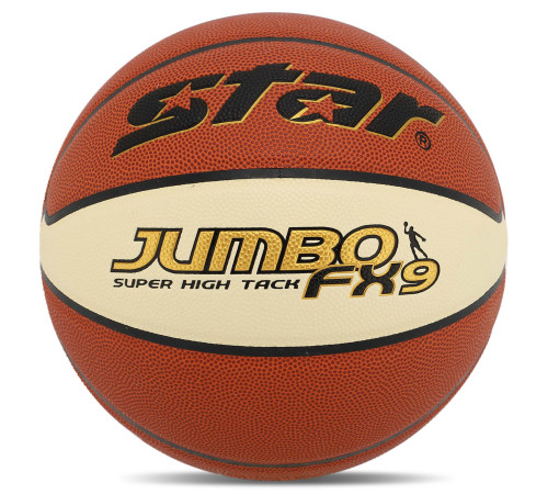 М'яч баскетбольний STARJUMBO FX9 розмір 6 помаранчевий-білий
