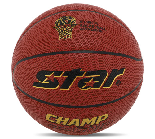 Мяч баскетбольный STAR CHAMP GRIP размер 7 цвета в ассортименте